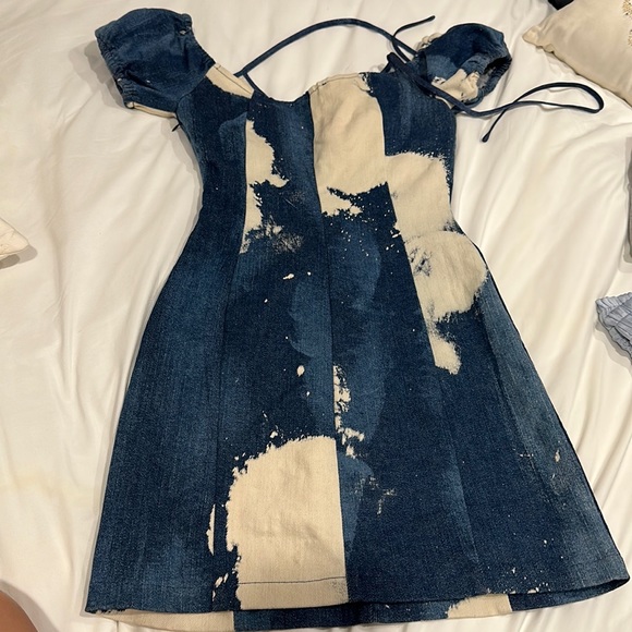 I AM GIA Blue Despina Denim Mini Dress - Picture 9 of 10